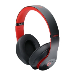 BEATS BY DR. DRE Refurbished (Good) - Studio3 Headband Wireless Headphones - Defiant In Black/red