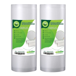 FOODSEALER ROLL 2 Rolls 6.5” X 52.5Ft Foodsealer 5Mil Commercial Food Grade Vacuum Sealer Bag for Your Cabela Sealer, Foodsaver Vacuum Sealer