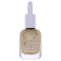 NAILTOPIA Bio-Sourced Chip Free Nail Lacquer - Liquid By for Women - 0.41 OZ Nail Polish In Gold