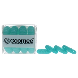 GOOMEE The Markless Hair Loop Set - Sea By for Women - 4 PC Hair Tie In Green