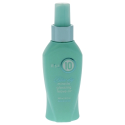 ITS A 10 Blow Dry Miracle Glossing Leave-In By for Unisex - 4 OZ Treatment
