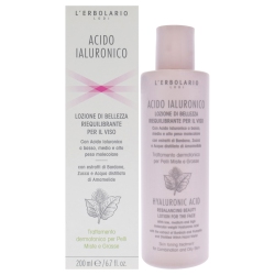LERBOLARIO Hyaluronic Acid Rebalancing Beauty Lotion By for Unisex - 6.7 OZ Lotion