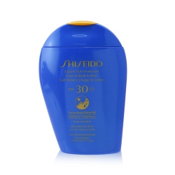 SHISEIDO Expert Sun Protector Face And Body Lotion Plus Wetforce Spf 30 By for Unisex - 5 OZ Sunscreen