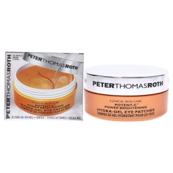 PETER THOMAS ROTH Potent-C Power Brightening Hydra-Gel Eye Patches By for Unisex - 60 PC Patches
