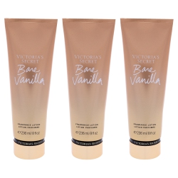 Bare Vanilla Fragrance Lotion by Victorias Secret for Women - 8 oz Body  Lotion - Pack of 3