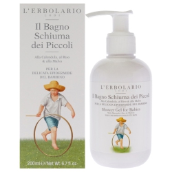 LERBOLARIO Shower Gel for Babies By for Kids - 6.7 OZ Shower Gel
