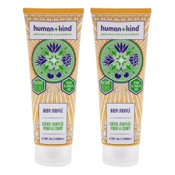 HUMANKIND Body Souffle Cream - Tube - Pack Of 2 By Human+Kind for Unisex - 6.76 OZ Body Cream