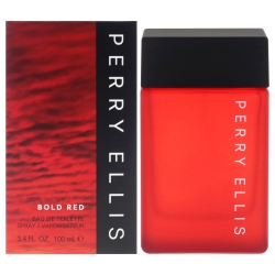 PERRY ELLIS Bold By for Men - 3.4 OZ Edt Spray In Red