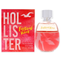 HOLLISTER Festival Vibes By for Women - 3.4 OZ Edp Spray