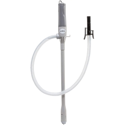 JUMBL Liquid Transfer Pump | Portable Battery Powered Fuel Transfer Pump \w Auto-Stop | Flexible Intake Hose | Transfers Gasoline, Water & Other