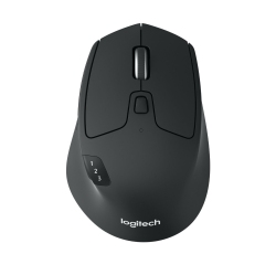 LOGITECH M720 Triathlon Multi Device 2.4G Rechargeable Office Gaming Wireless Mouse for Computer And Laptop Use