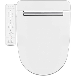VOVO Stylement Vb-3000Se Electronic Bidet, Elongated, Heated Seat, Warm Dry And Water - In White