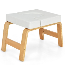 COSTWAY Yoga Headstand Bench Thick Pad for Workout Relieve Fatigue Body Building