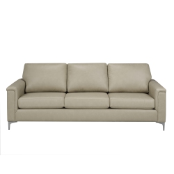 CANADIAN SOFA Distributions 'roswell' Leather Sofa In Beige