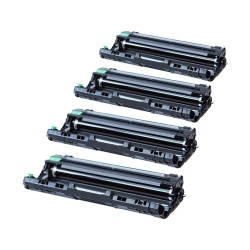 BROTHER Compatible 4Pk Dr221/225 Drum Unit Set for Hl-3140Cw 3170C Mfc-9130Cw 9330CDw