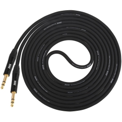 LYXPRO ¼” Trs to ¼” Trs Balanced Cable 20 Feet Male to Male, Crystal Clear, Noiseless, Heavy Duty And Flexible