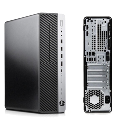 HP Refurbished (Good) - Elitedesk 800 G3 Sff Desktop Computer Intel Core I5 65003.2Ghz 32GB Ddr4 Ram 512GB SSD Windows 10 Home Keyboard And Mice