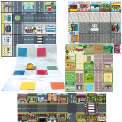 TTS Bee-Bot Educational Programmable Floor Robot Toy for Kids - Programmable Robot, Community & People Bundle