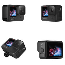 GoPro HERO9 Black - Essential Bundle - GoPro HERO 9 Black + 2x