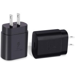SAMSUNG |Hws| (2 Packs) 25W USB-C Super Fast Charging Wall Charger Type C Wall Plug Adapter Block