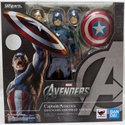 MARVEL Avengers 6 Inch Action Figure S.h.figuarts - Captain America Avengers Assemble