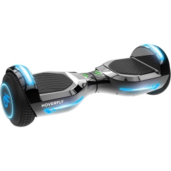 HOVERFLY Glide Hoverboard Self Balancing Scooter \w Bluetooth Speaker, Ul2272 Certified, 65.52Wh Lithium-Ion Battery, Led 6.5 Inch Wheels, Dual 200W
