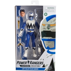POWER RANGERS Lightning Collection 6 Inch Action Figure Wave 9 - Lost Galaxy Ranger In Blue