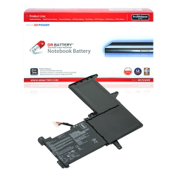 DR. BATTERY - Replacement for Asus Vivobook S15 S510Ua / S510Ua-Bq156T / S510Ua-Bq447T / 0B200-02590200 / B31N1637 [11.52V / 3653Mah / 42Wh]