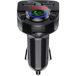 NA Bluetooth Fm Transmitter Wireless In-Car Handsfree Radio Adapter