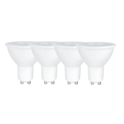 XTRICITY - Set Of 4 Dimmable Energy Saving Led Bulbs, 7W, Gu10 Base, 5000K Daylight