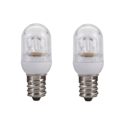 XTRICITY - Set Of 2 Led Bulbs for Night Light, 1W, Candelabra Base, 4100K Cool In White