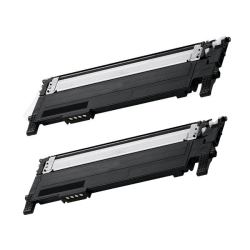 TONER4U - 2Pk Compatible Clt-K404S Toner Cartridge for Samsung Clt-K404S, Clt-Y404S, Clt-C404S, Clt-M404S In Black