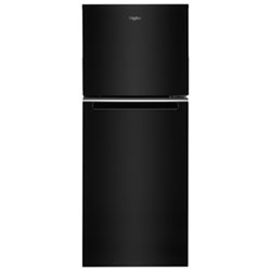 Whirlpool 25" 11.6 Cu. Ft. Top Freezer Refrigerator (WRT112CZJB) - Black