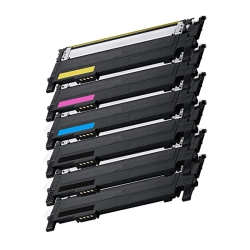 TONER4U - 6Pk Compatible Clt-K406S, Clt-M406S, Clt-Y406S, Clt-C406S (3K, C, M, Y) Toner Cartridge for Samsung Clt-K406S, Clt-M406S, Clt-Y406S