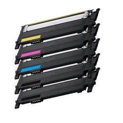 TONER4U - 5Pk Compatible Clt-K406S, Clt-M406S, Clt-Y406S, Clt-C406S (2K, C, M, Y) Toner Cartridge for Samsung Clt-406, Clt406, Clt406S