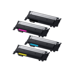 TONER4U 4 Pack (Bk/c/m/y) Compatible Clt-K407S Clt-C407S Clt-M407S Clt-Y407S Toner Cartridge for Samsung Printer