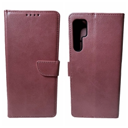 CC Topsave Leather Folio Flip Wallet W/magnetic Clip Card Slot Holder Case for Tcl 20 Pro, Rose In Gold