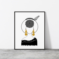 ANAYA ARTS Elle By - 18" X 24" Art & Wall Décor Poster