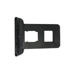 ESOURCE PARTS Replacement Game Card Slot Cover Cartridge Door Flap for Nintendo Switch - In Black