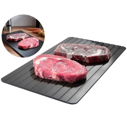 ISTAR Fast Defrosting Tray for Natural Thawing Frozen Meat, Rapid Thawing Plate & Board for Frozen Meat & Food, Defrosting Mat