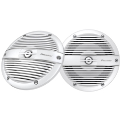PIONEER Ts-Me650Fc 6-1/2" 2-Way, 200W Max Power, Ipx7 Rated, Classic Grille Design - Marine Speakers (Pair)