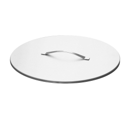 CURONIAN Fire Pit Lid Medium, 25" Stainless Steel