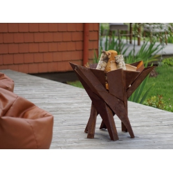CURONIAN Phoenix Blossom Fire Pit Rusting Steel