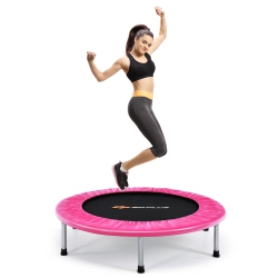 COSTWAY Goplus 38" Mini Folding Trampoline Portable Recreational Fitness Rebounder