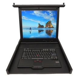 IBM Refurbished (Good) - 7316-Tf3 Flat Panel Console Kit Fits Slim Monitor In 1U With Rails