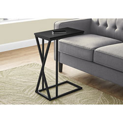 Monarch Contemporary Rectangular Accent Table - Dark Taupe