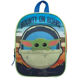 BIOWORLD Star Wars The Mandalorian Baby Yoda The Child Grogu Kids 10 Inch Backpack
