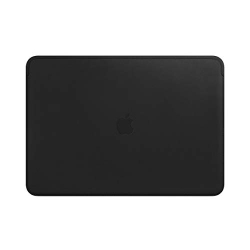 APPLE - Leather Sleeve for 15-Inch Macbook - In Black