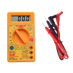 ISTAR Digital Multimeter, Trms 1999 Counts Auto-Ranging Ohmmeter Voltmeter 1.5V/9V/12V Battery Voltage Tester Measure Voltage Current Resistance