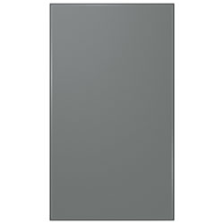 Samsung Panel for BESPOKE 4-Door Flex French Refrigerator - Bottom Panel - Grey Glass